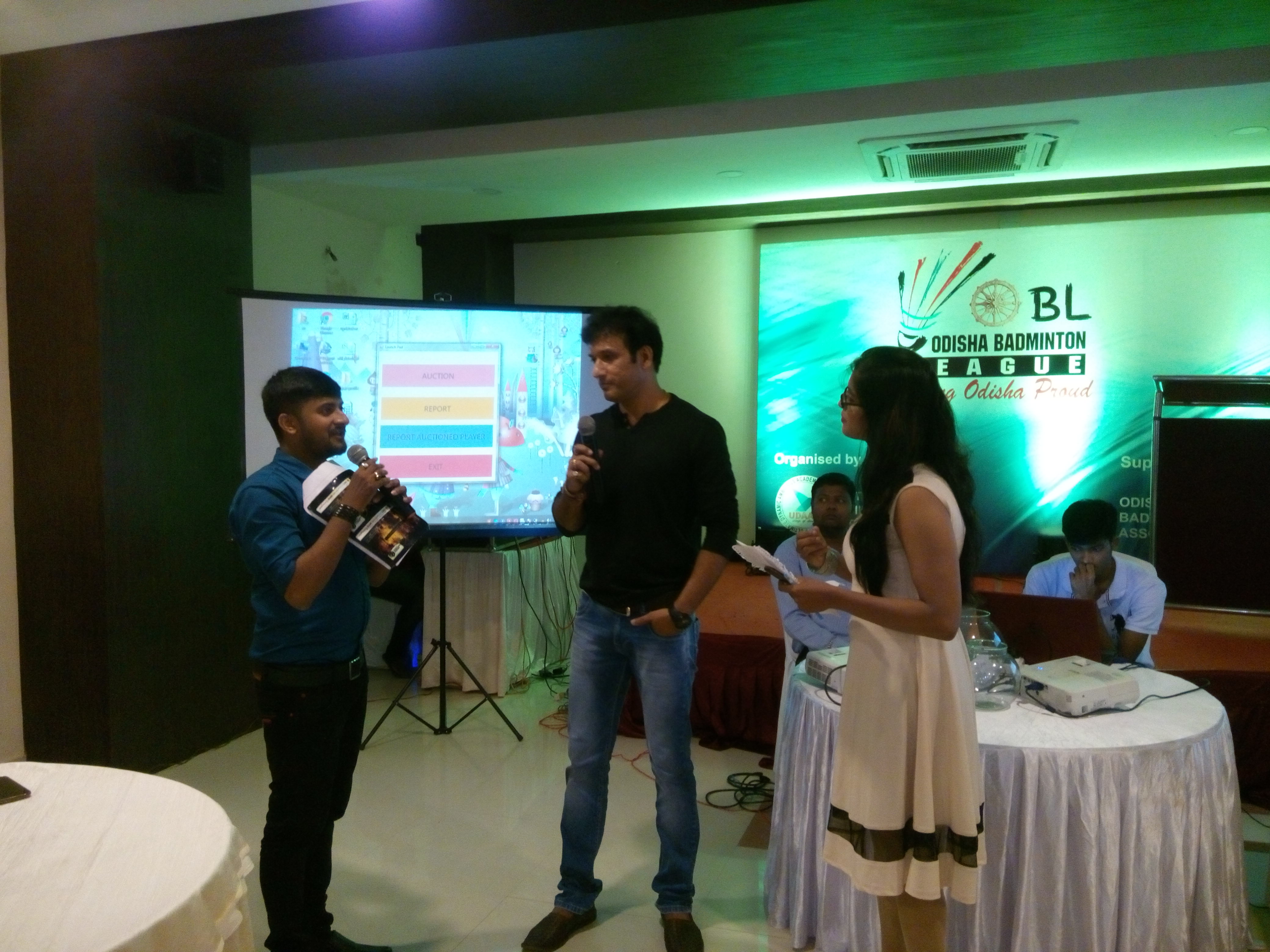UDAAN holds player auction for Odisha Badminton League ...
