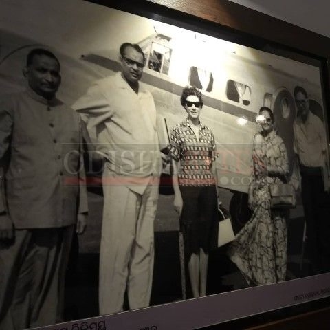 Biju Patnaik Kalinga Airlines photograph at Anand Bhawan, Cuttack