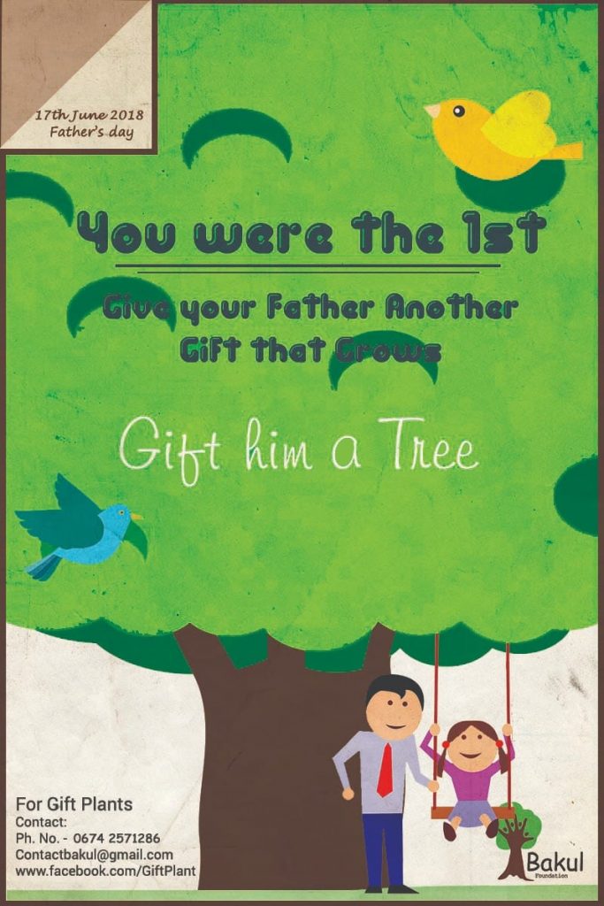 bakul foundation father's day gift a tree