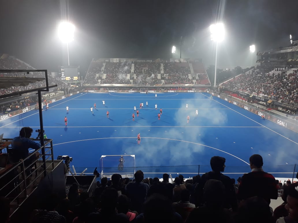 kalinga hockey stadium with fans