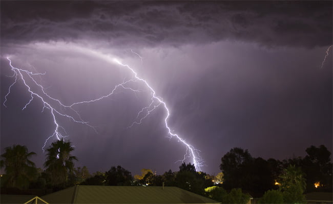 thundershower warning