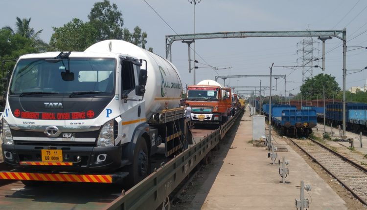 Oxygen Express At Secunderabad