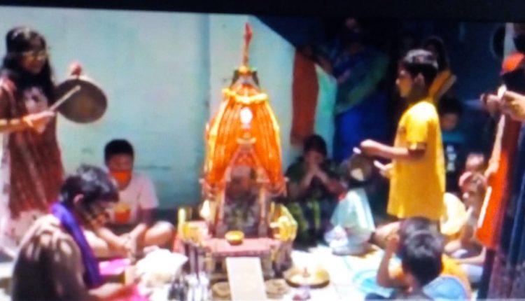 Young devotee of Lord Jagannath