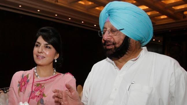 Amarinder Singh, aroosa alam