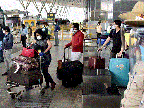 6 international passengers covid positive bengaluru